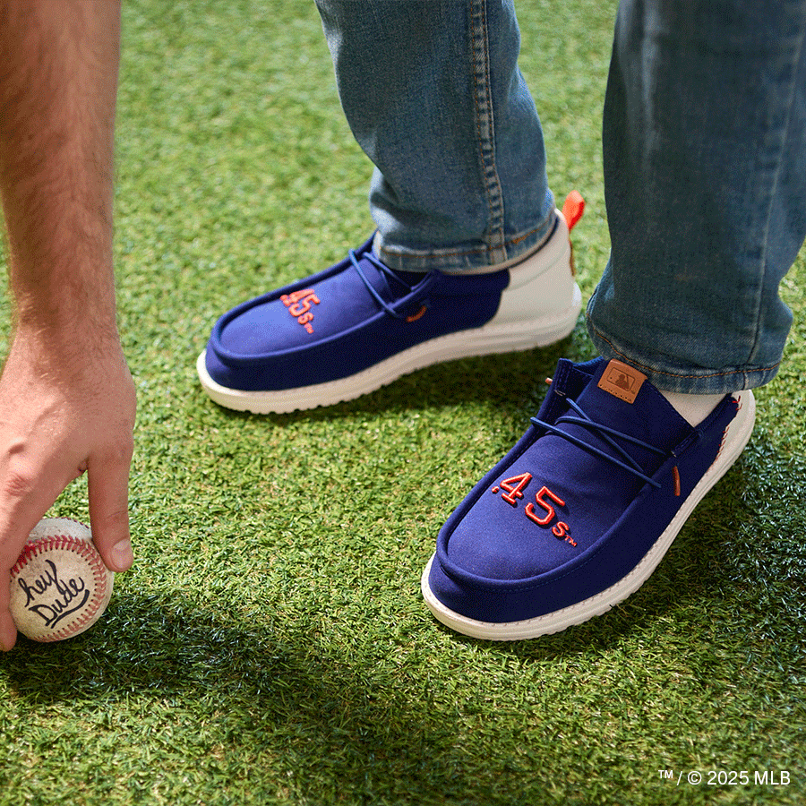 Alternative view of MLB Astros Wally Funk - Astros Navy/White