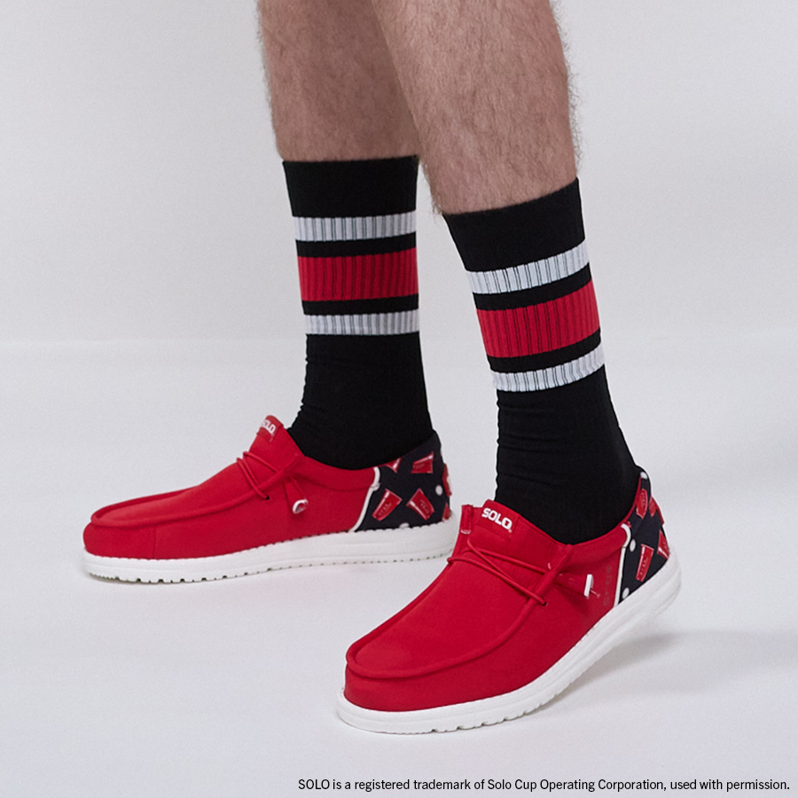 Alternative view of Wally Funk SOLO Cup - Solo Red/White/Blue