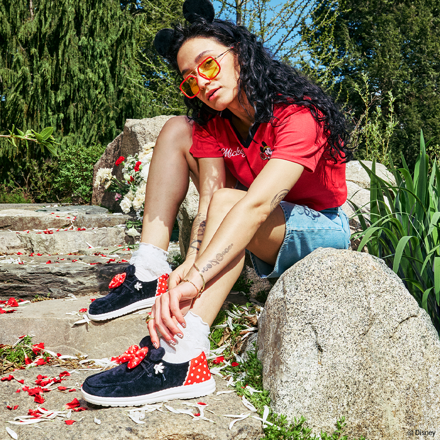 Alternative view of Disney Minnie Mouse Wendy - Minnie Black/Red