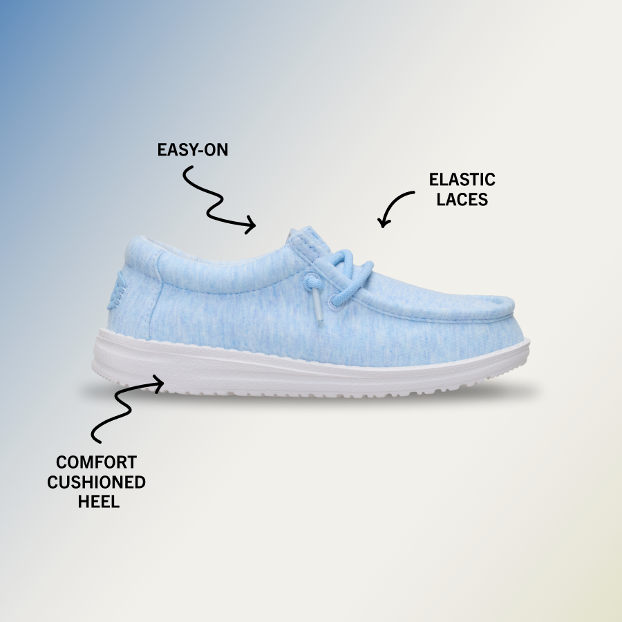 Alternative view of Wally Toddler Stretch Jersey - Light Blue