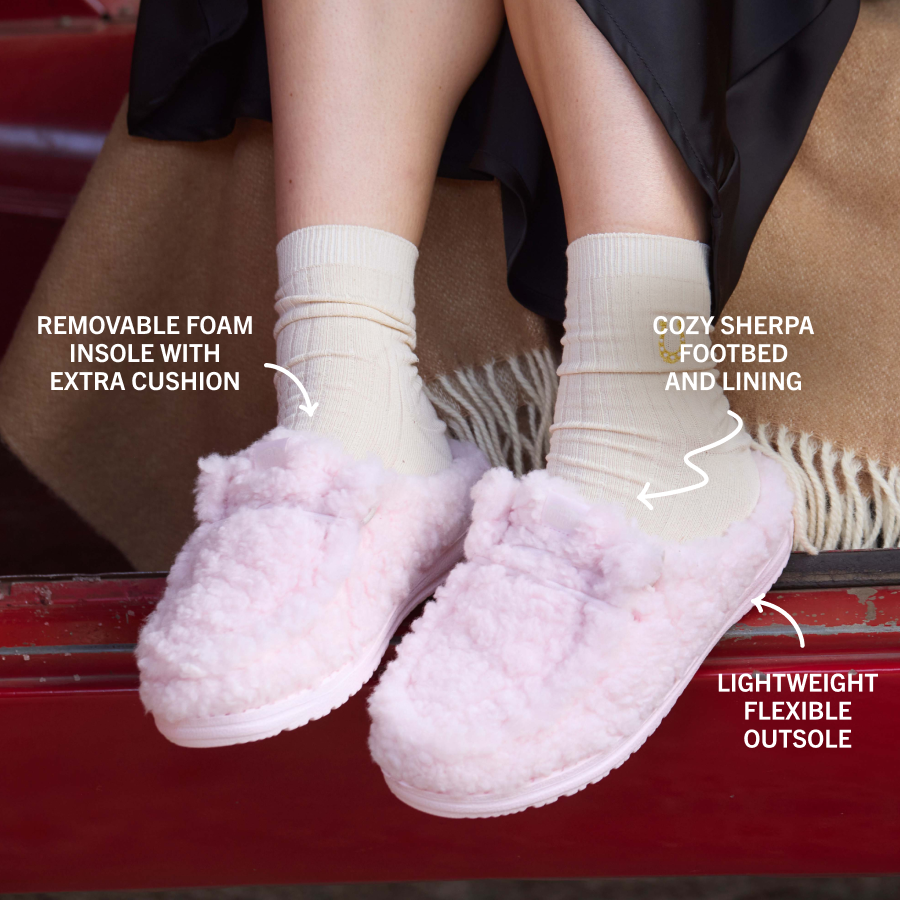 Alternative view of Wendy Slipper - Cozy Light Pink