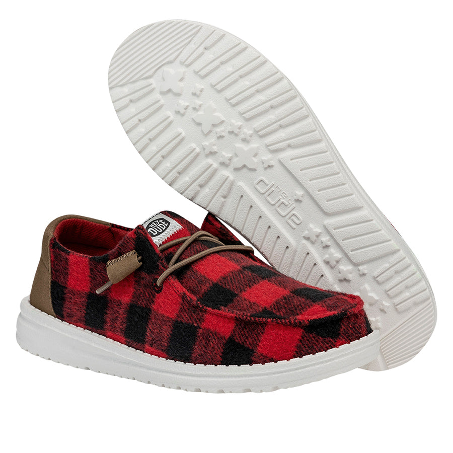 Wendy Buffalo Plaid - Red and Black Plaid - Image 3