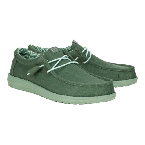 Wally Stretch Canvas - Duck Green/Iceberg Green - Image 3