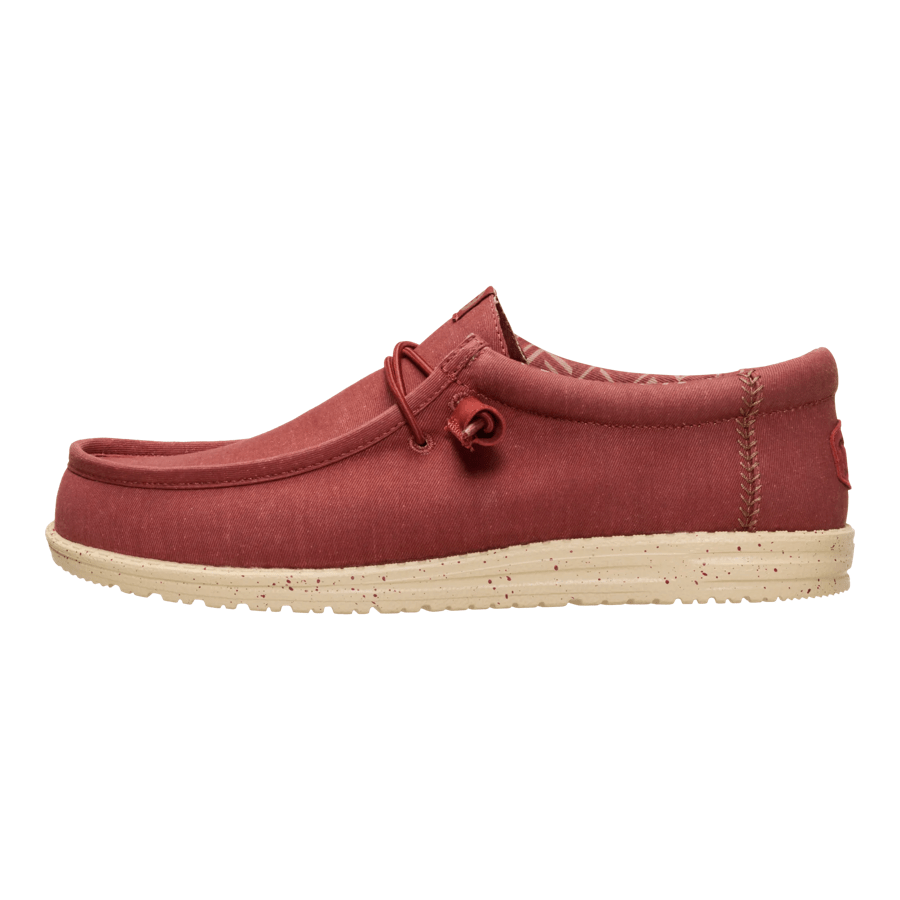 Wally Stretch Canvas - Burnt Red/Boulder Tan