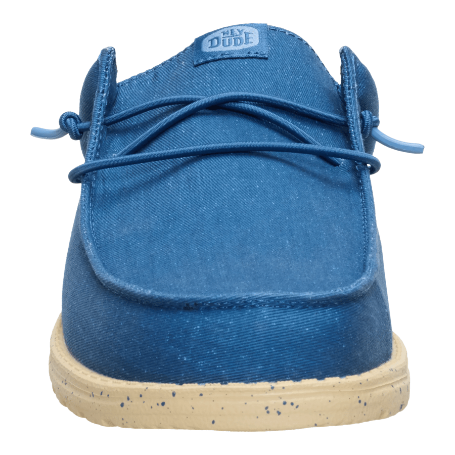 Wally Slip Stretch Canvas - Ensign Blue/Boulder Tan - Image 4