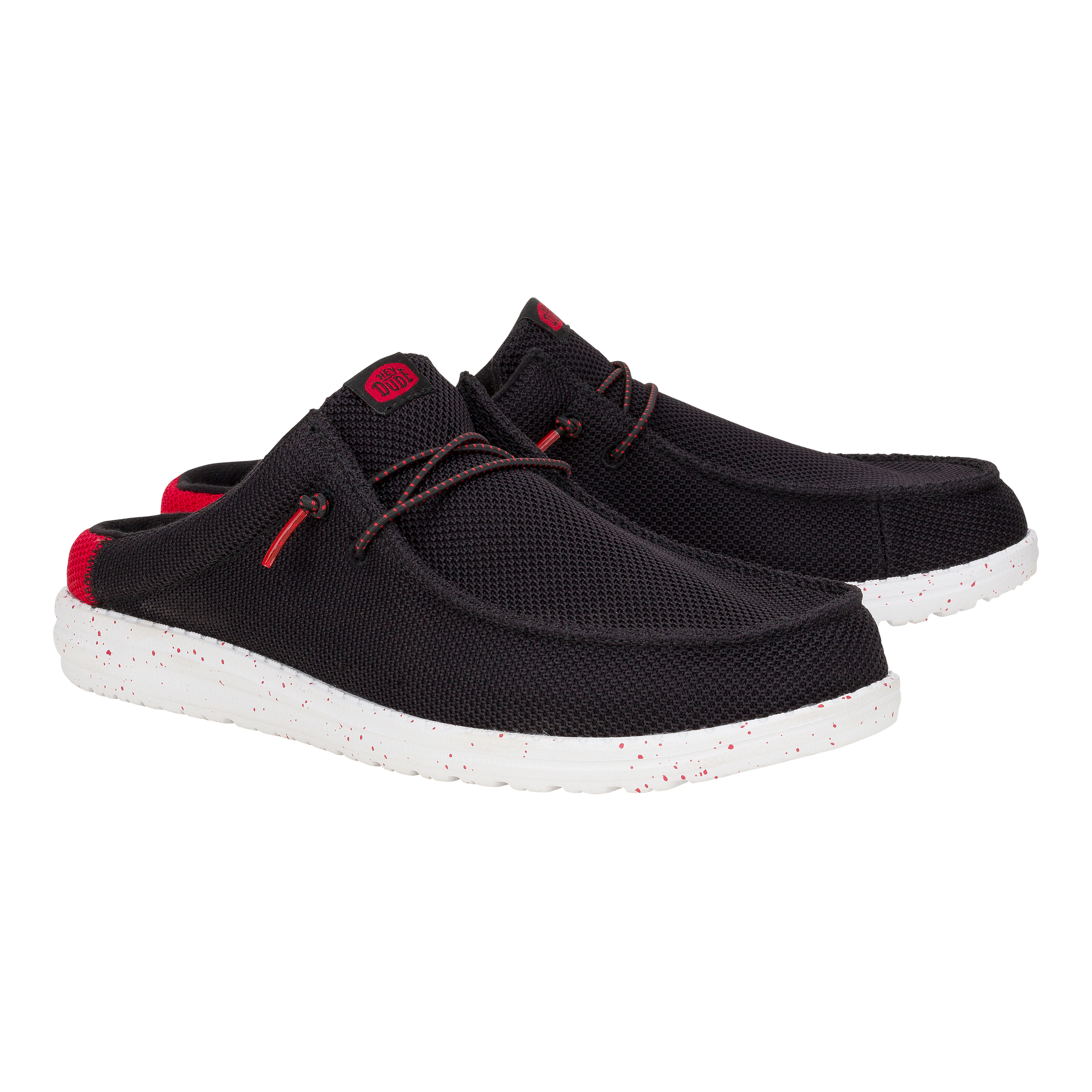 Alternative view of Wally Slip Varsity - Black/Red