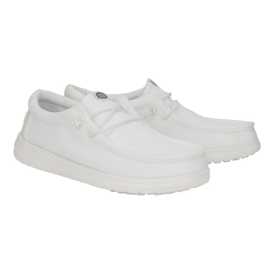 Alternative view of Wally Work CE Slip Resistant - White