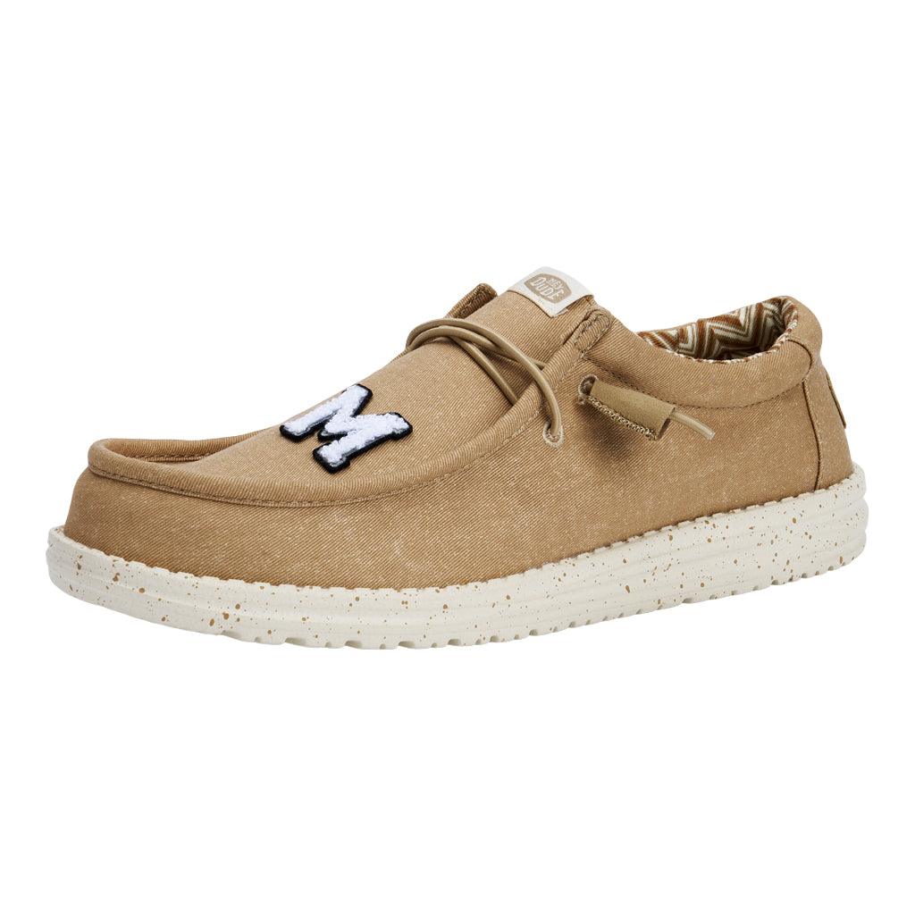 Alternative view of Letter M Patch - M Black/White