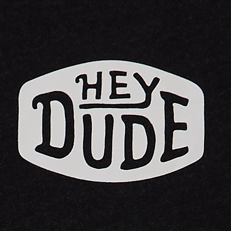 Alternative view of HEYDUDE Buckle Tee - Black