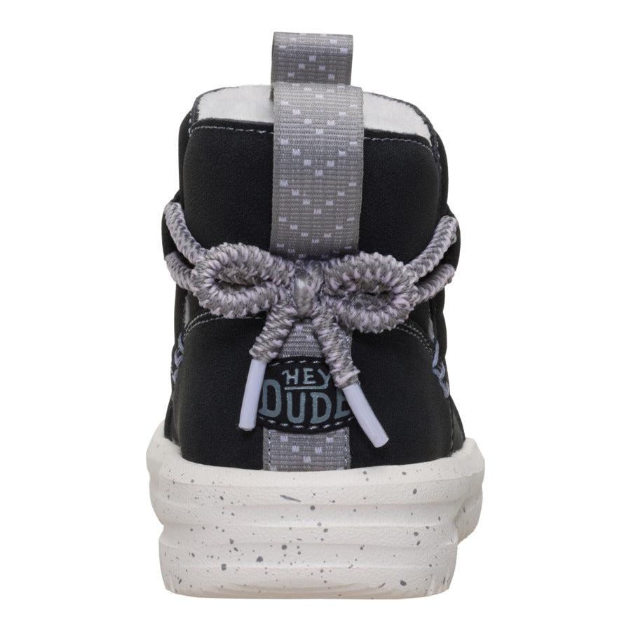 Alternative view of Camden Bow Boot Toddler Cozy - Black