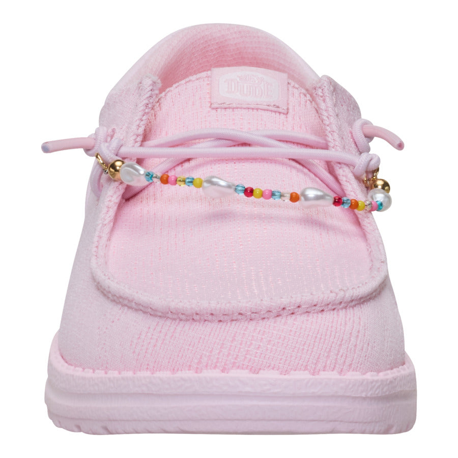 Wendy Funk Mesh Shoelry - Light Pink - Image 4
