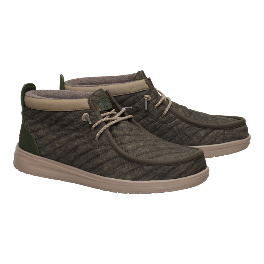 Alternative view of Wally Mid Gripr Washed Quilt - Major Brown/Multi