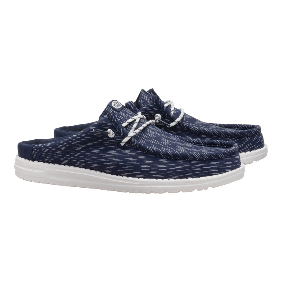 Alternative view of Wally Slip Jersey Jacquard - Navy Blazer/White