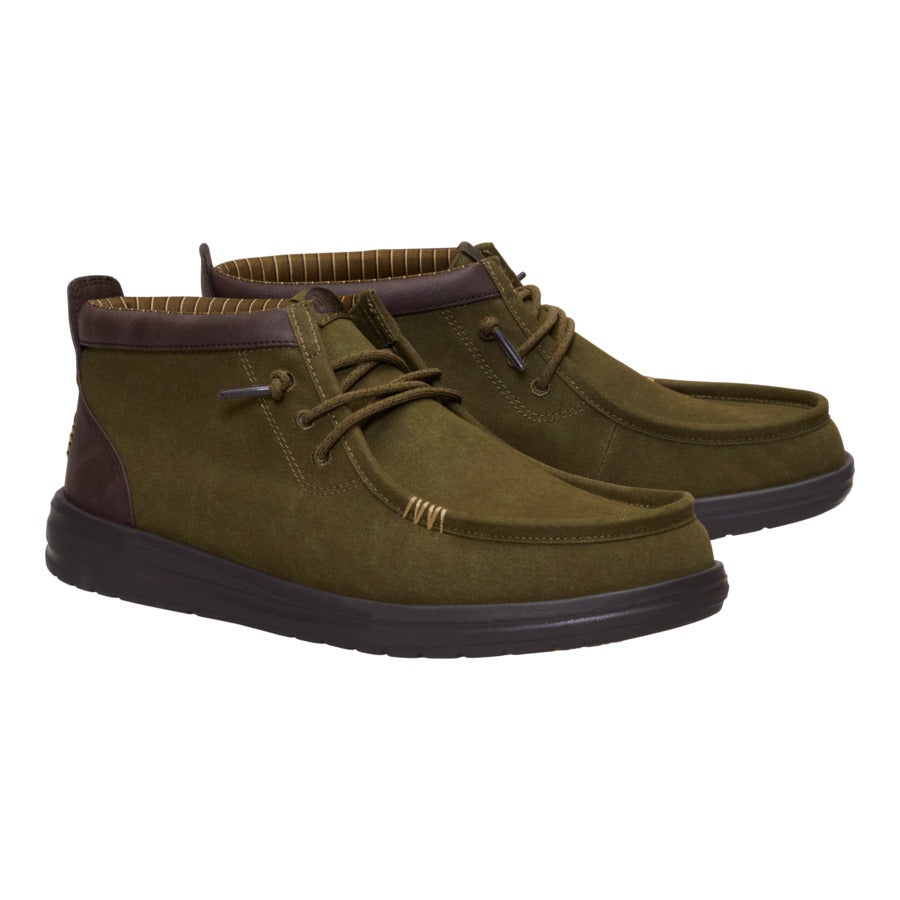Alternative view of Wally Mid Gripr Vin Classic - Dark Olive/Mole Brown