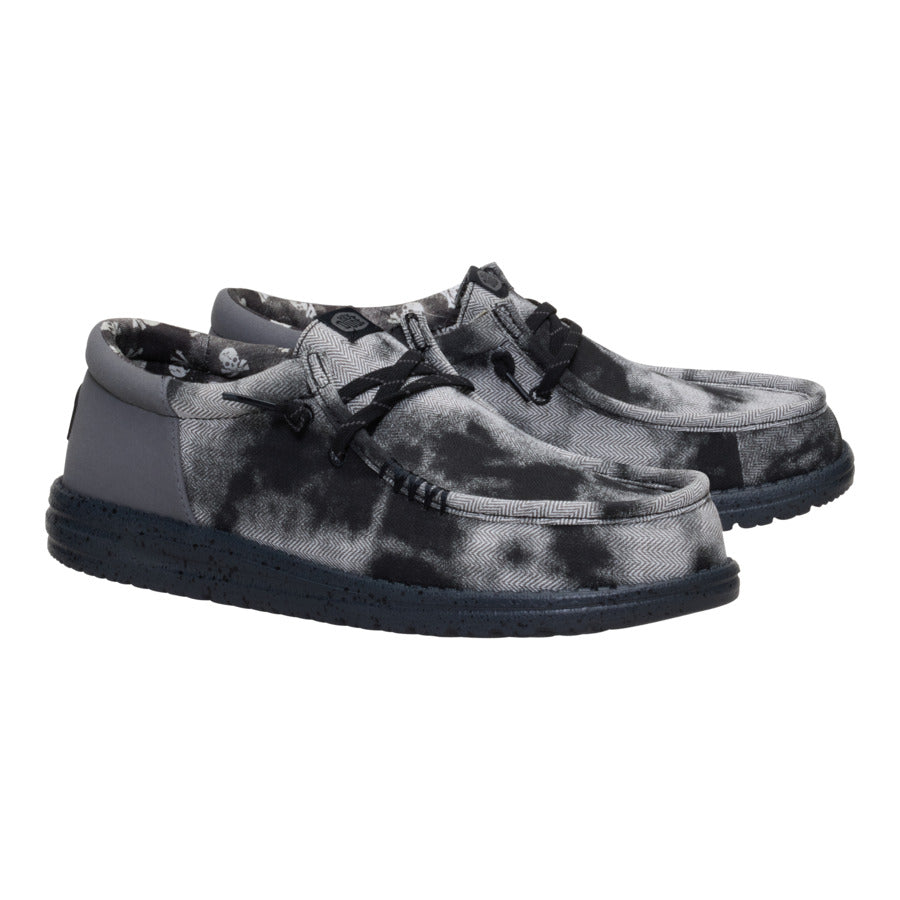 Alternative view of Wally Funk Over Dye - Black/Granite Grey