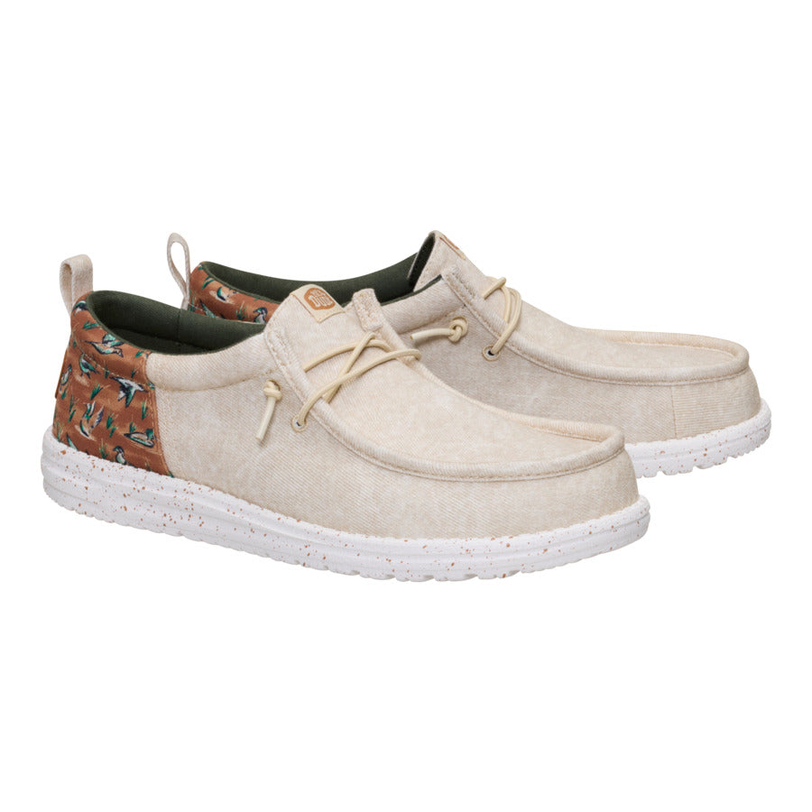 Alternative view of Wally Funk Duck Print - Wood Ash/Multi