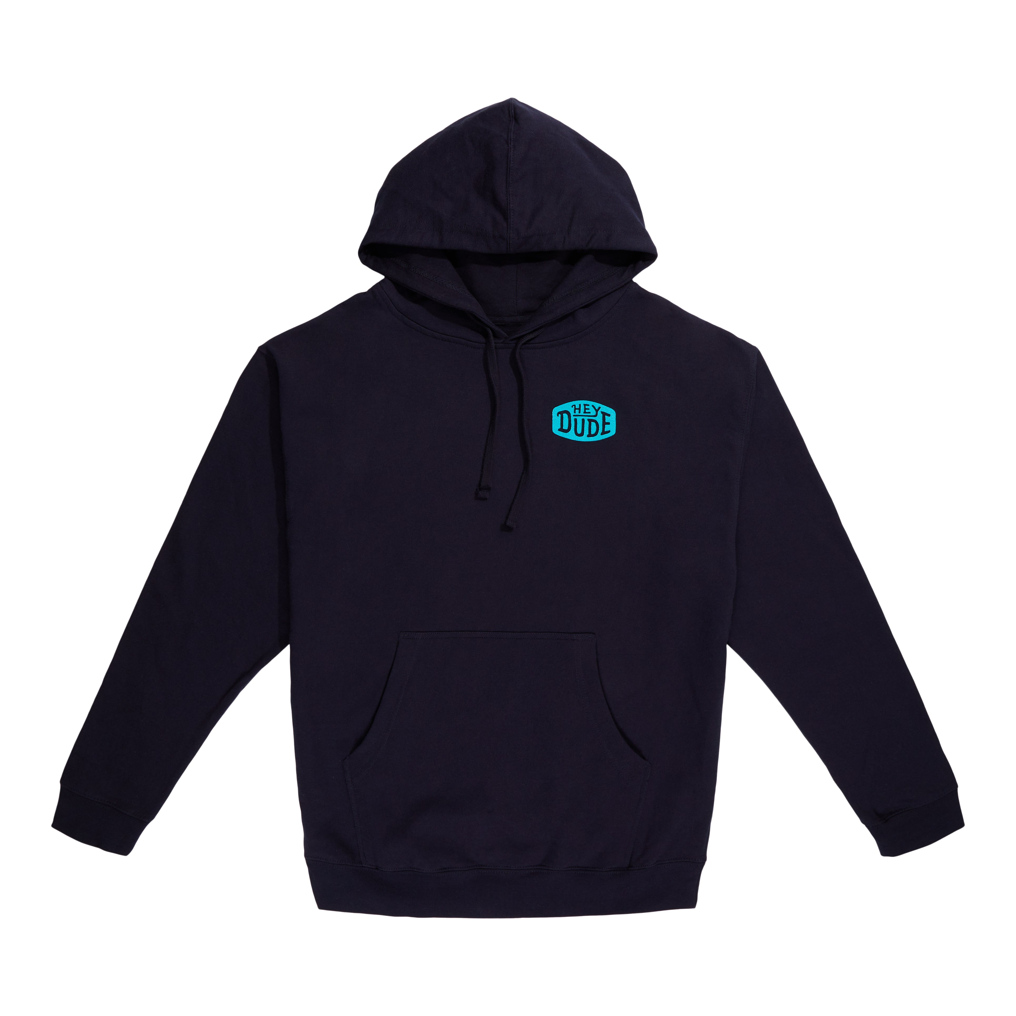 Alternative view of Modern Trout Hoodie - Navy