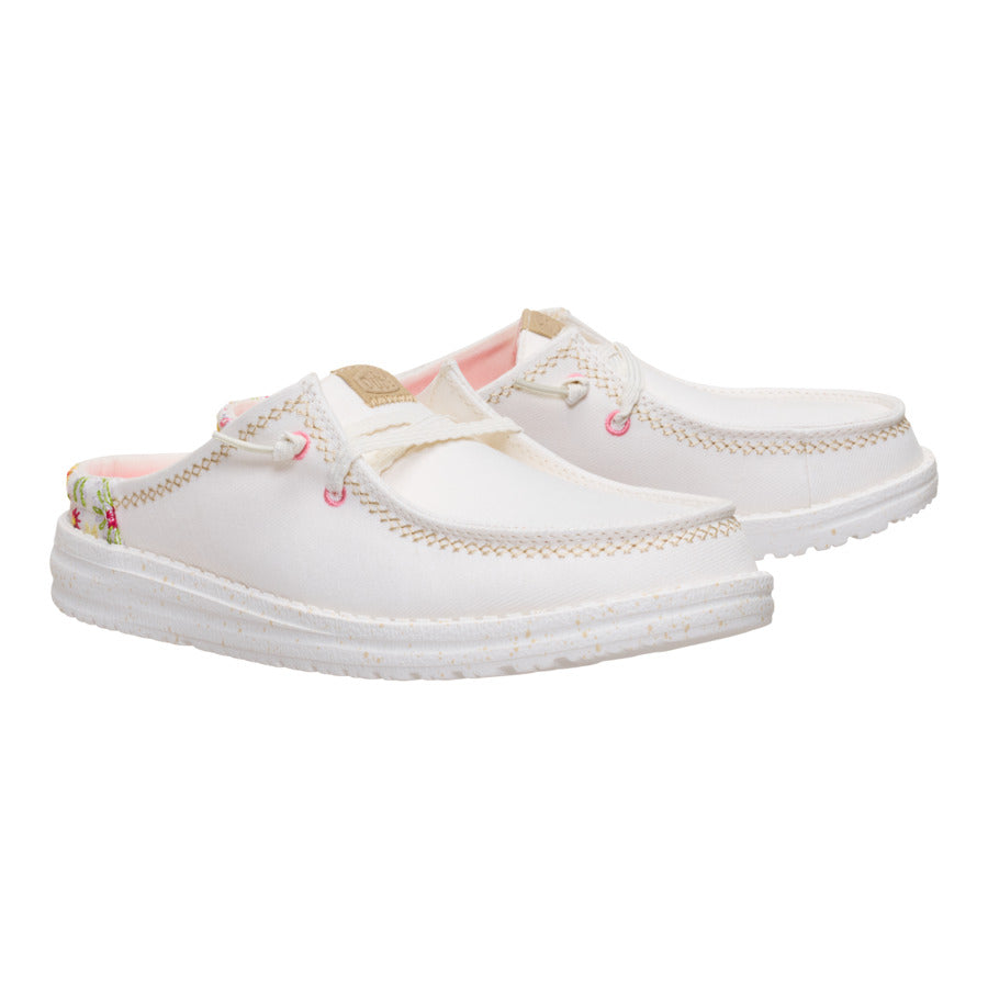 Alternative view of Wendy Slip Embroidered Floral - Off White