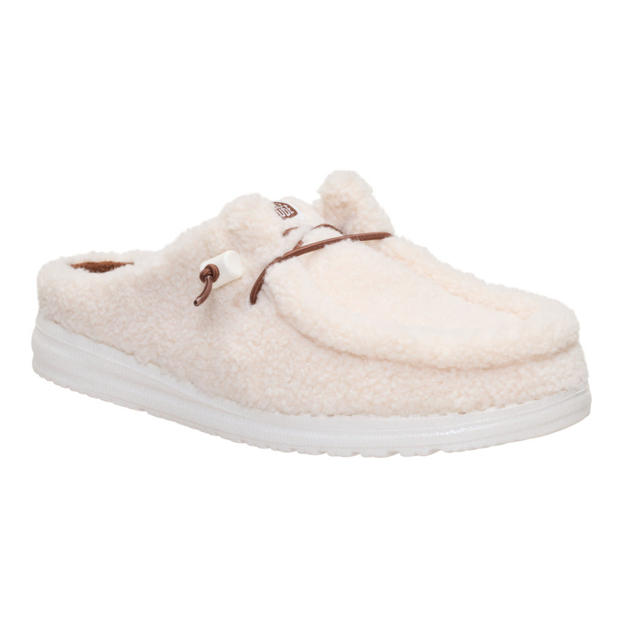 Wendy Slip Sherpa Cocoa - Wood Ash - Image 7