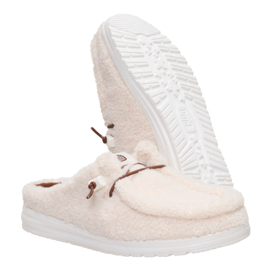 Wendy Slip Sherpa Cocoa - Wood Ash - Image 4