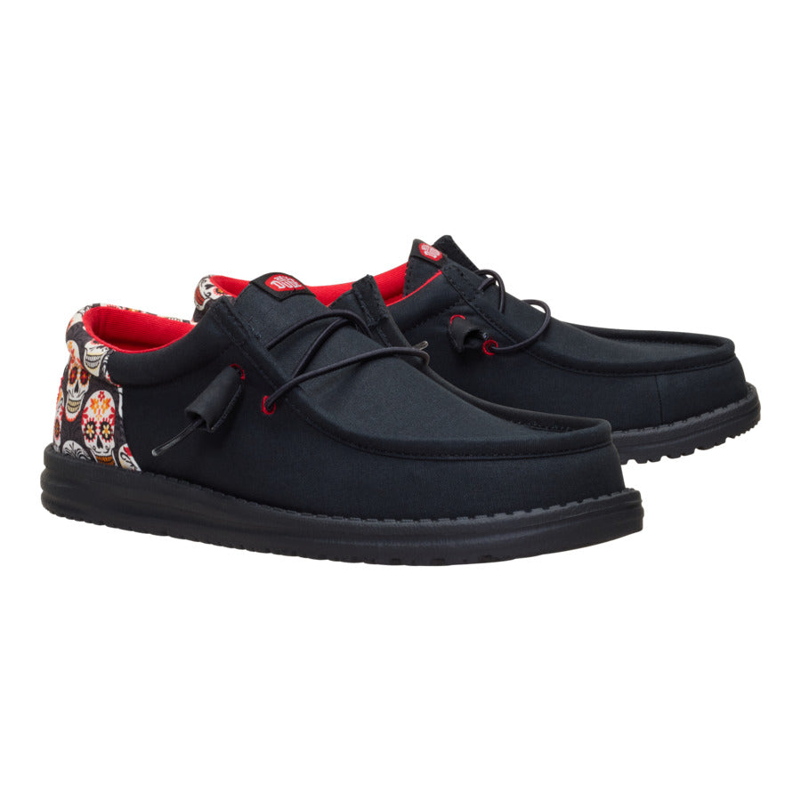 Alternative view of Wally Funk Day Of The Dead - Black/Multi