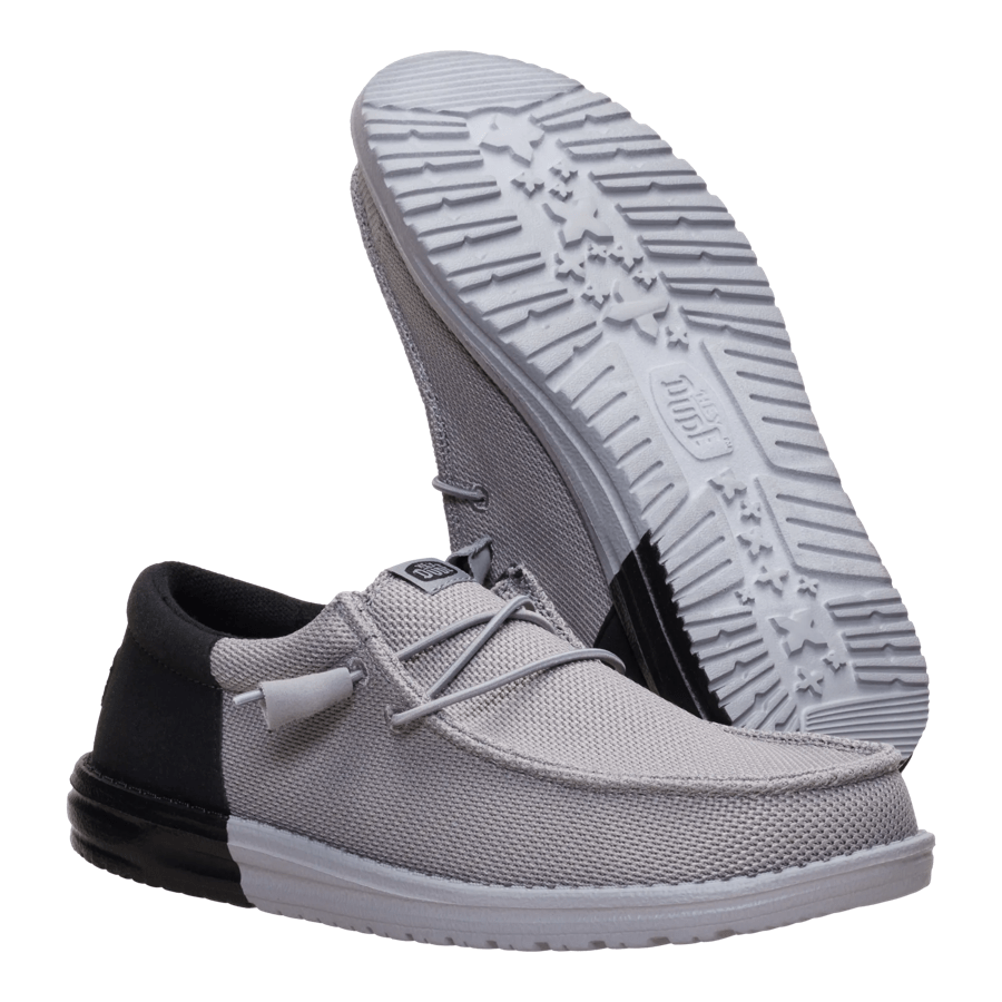 Wally Funk Mesh Split - Flannel Grey/Black - Image 3