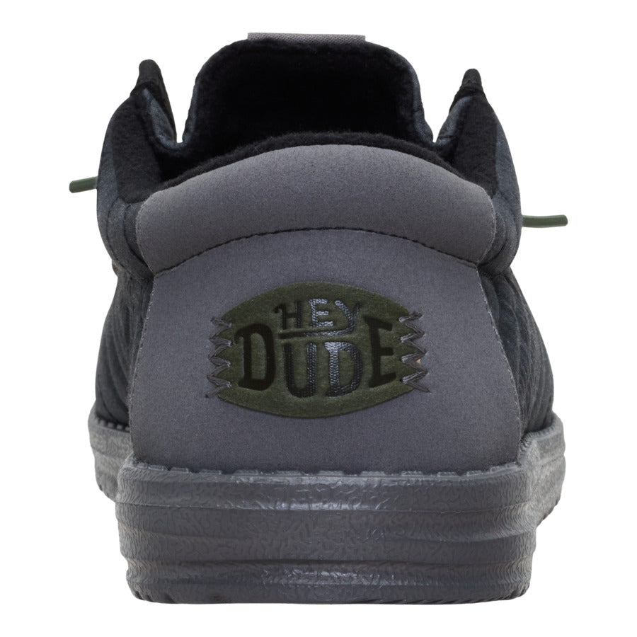 Wally Washed Quilt - Black/Grey - Image 5