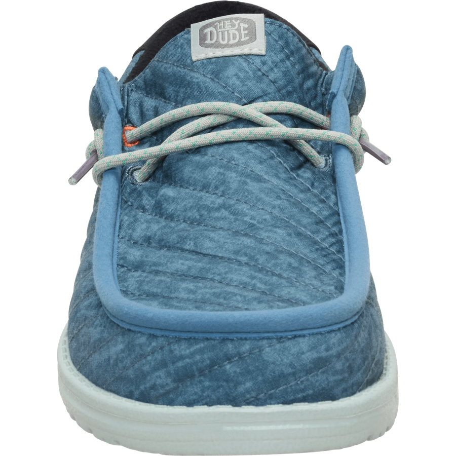 Wally Washed Quilt - Stormy Blue/Multi - Image 4