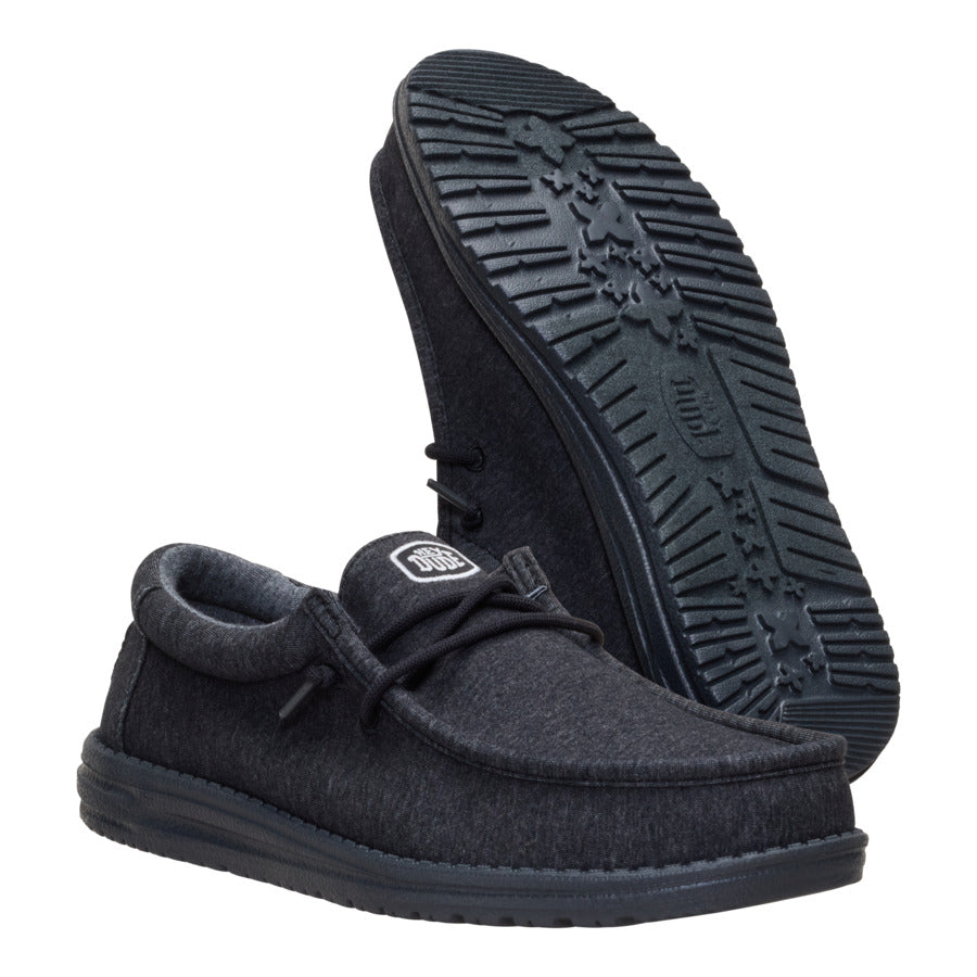 Wally Stretch Jersey - Heather Black/Black - Image 3