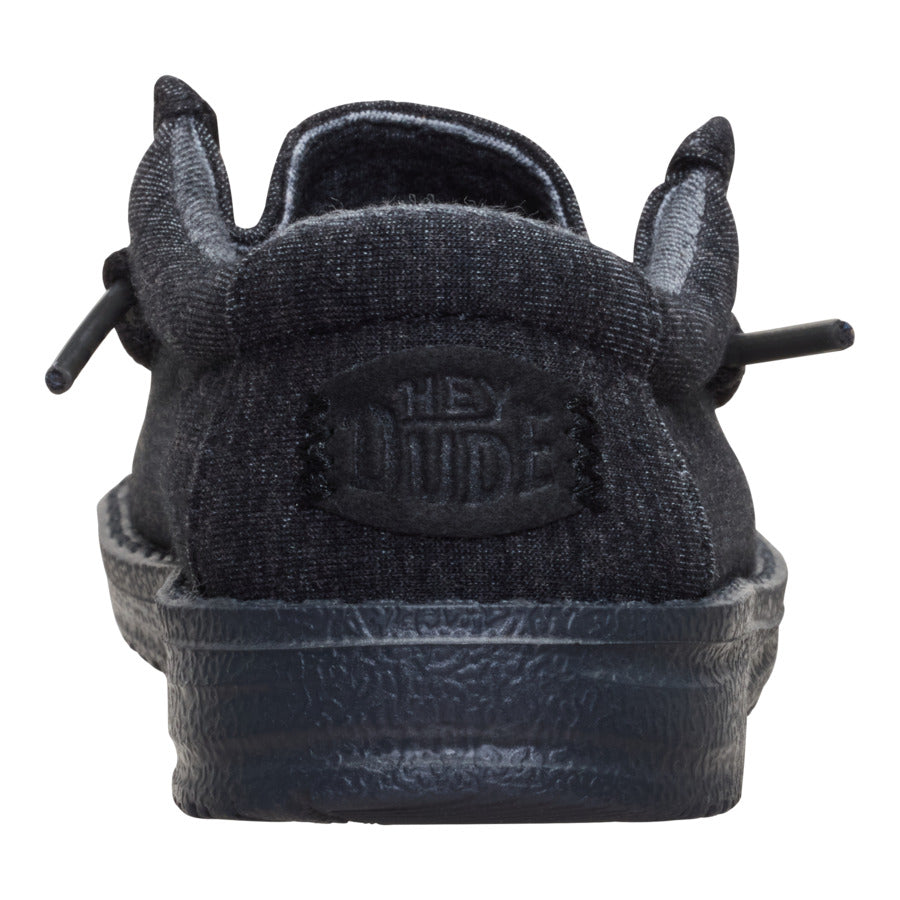 Wally Toddler Stretch Jersey - Heather Black - Image 6