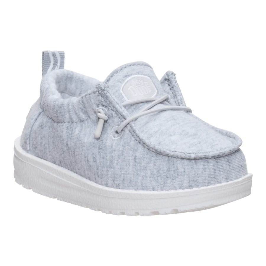 LilDude Slip On Stretch Jersey - Light Grey - Image 7