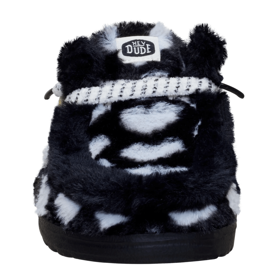 Wendy Slipper Hearts - Black/White - Image 5