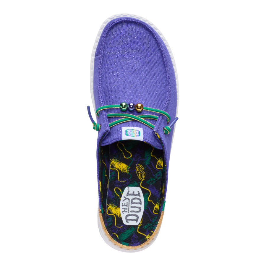 Alternative view of Wendy Slip Mardi Gras - Purple/Mult