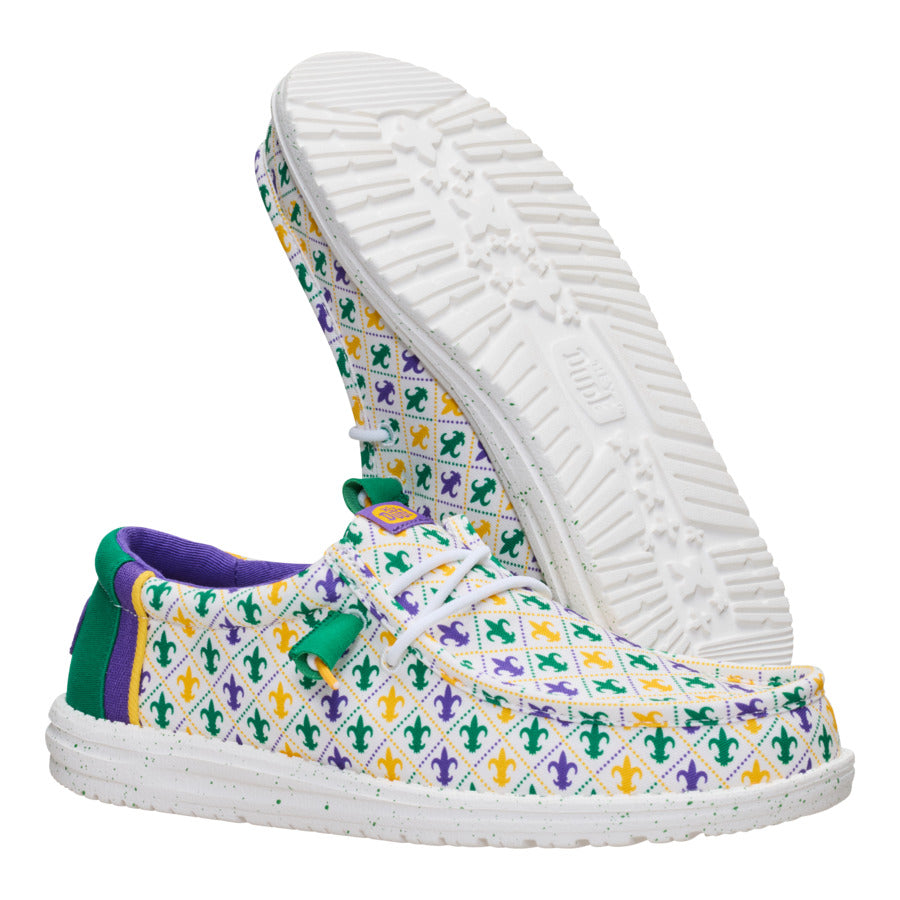 Wally Mardi Gras - White/Multi - Image 3