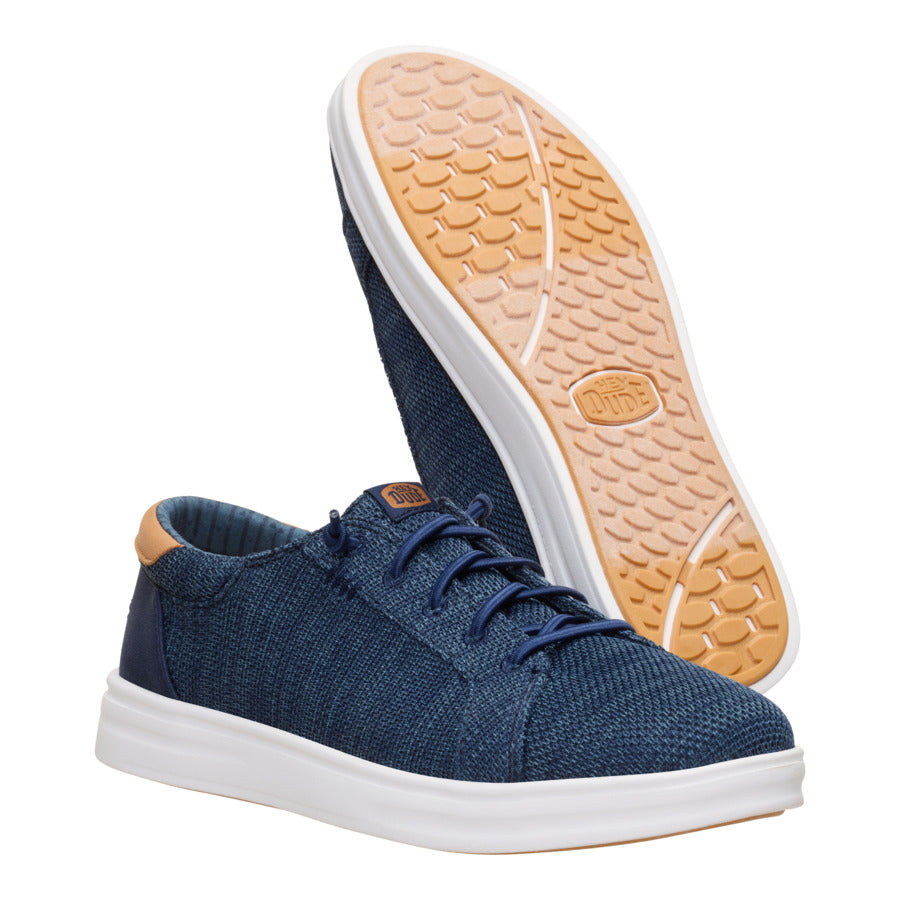 Paul Pro Stretch Sox - Navy/White - Image 3