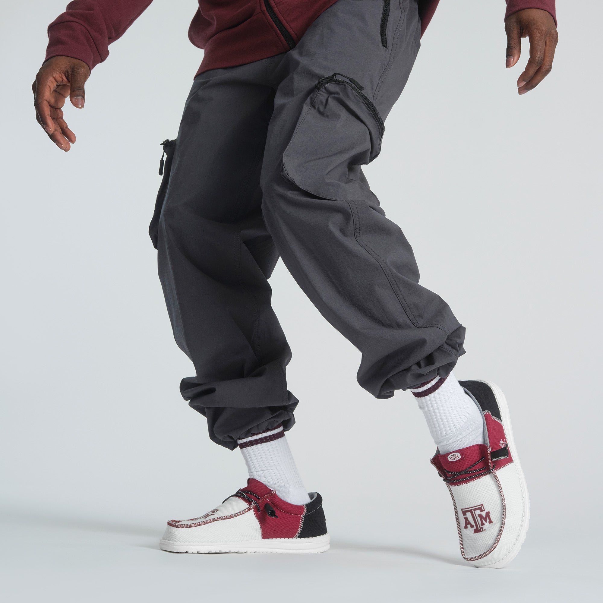 Alternative view of Men's Wally Tri Texas A&M - Texas AM Burgundy/Multi