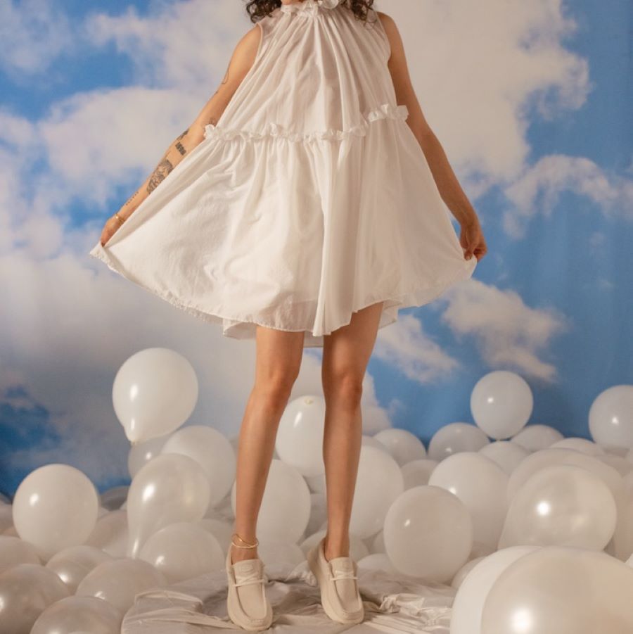 Alternative view of Wendy Comf Suede - Ivory