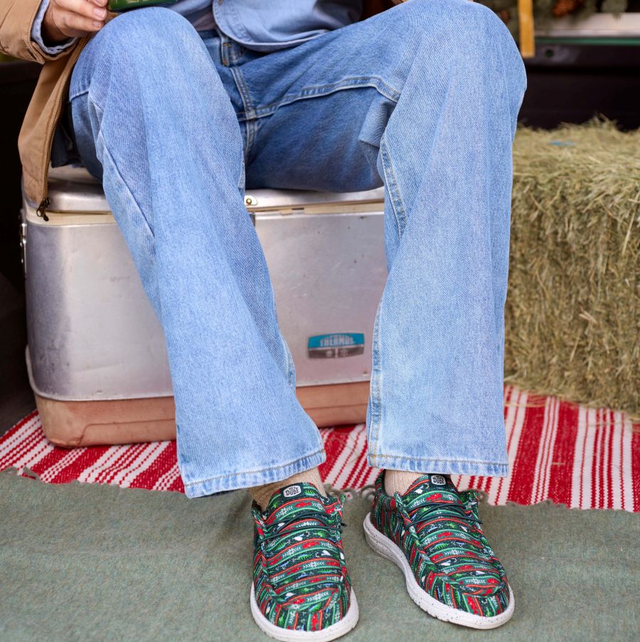 Wally Fishmas Sweater - Pine Green/Multi - Image 6