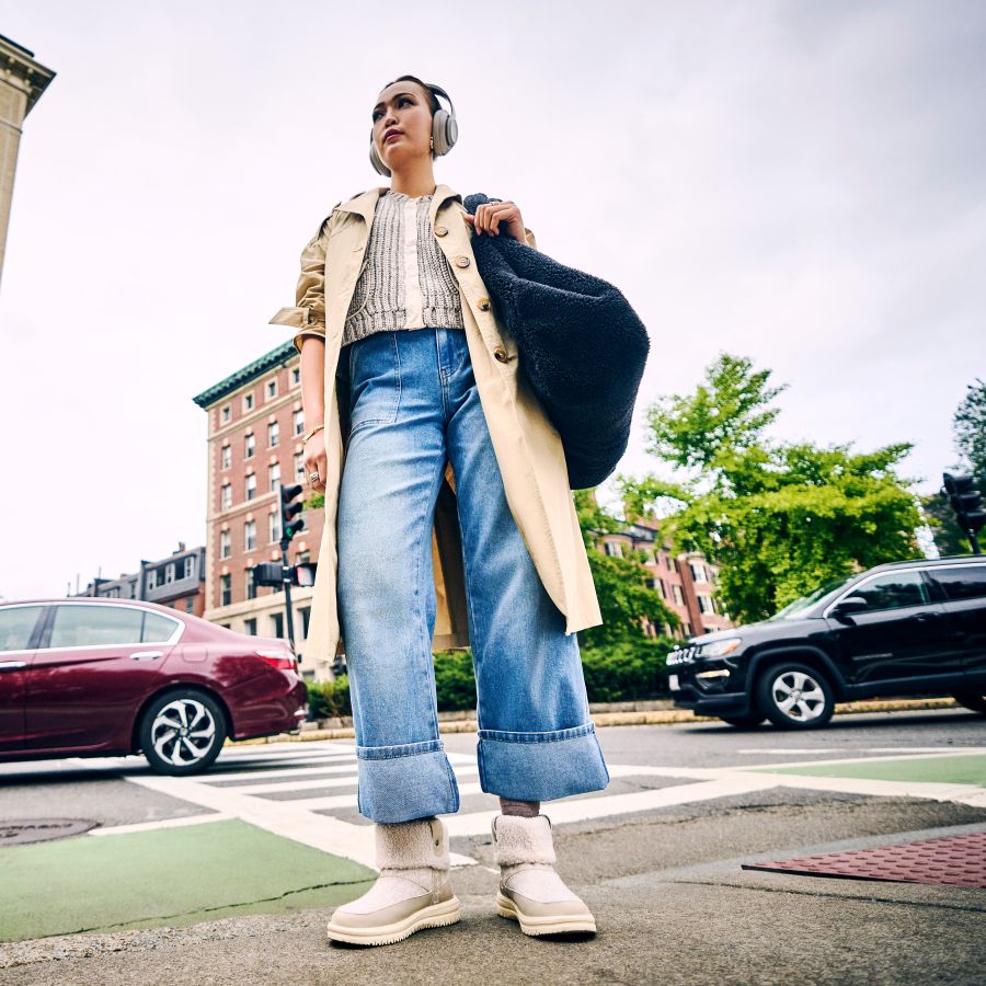 Alternative view of Camden Cuff Wool Cozy - Tan