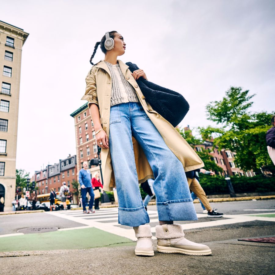 Camden Cuff Wool Cozy - Tan - Image 7