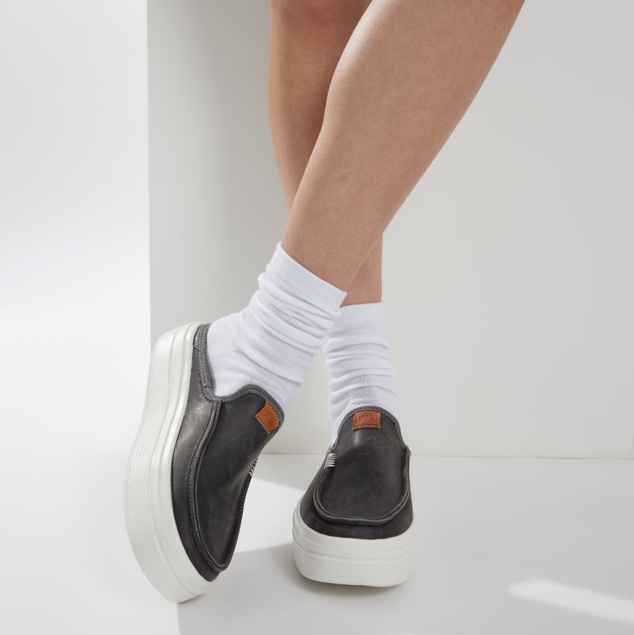 Alternative view of Austin Lift Leather Women - Black