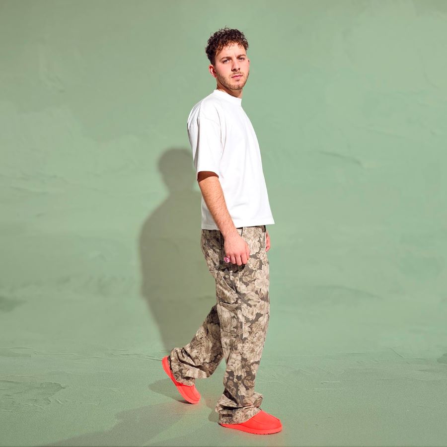 Alternative view of Wally Funk Mono - Fiery Coral