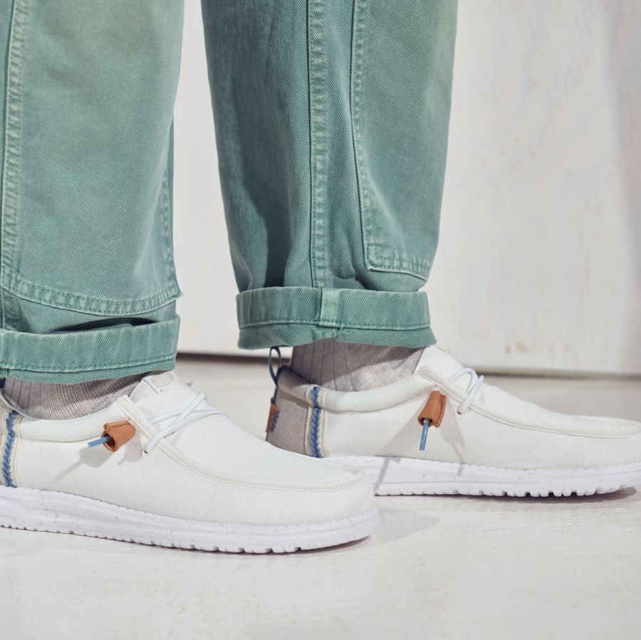 Alternative view of Wally Craft Linen - White/Stone Grey