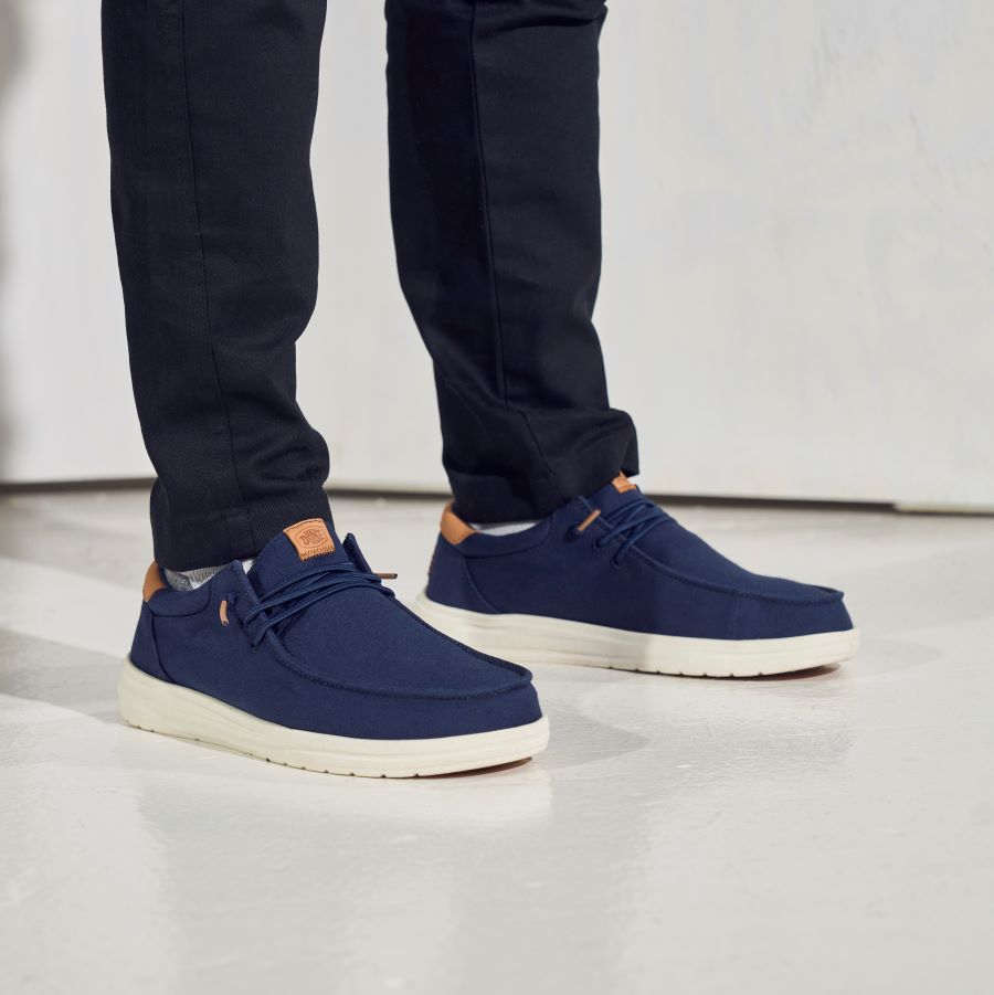 Alternative view of Paul Canvas - Navy Blazer
